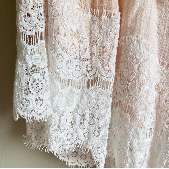 MUCHE & MUCHETTE**Nude Bounty Romper w/Lace**One Size $199 - Picture 6 of 10